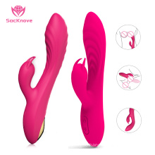 SacKnove Wholesale Fun Rabbit Vibrator Products Waterproof Stimulator Clit Vagina Adult Sex Toys For Female Masturbating